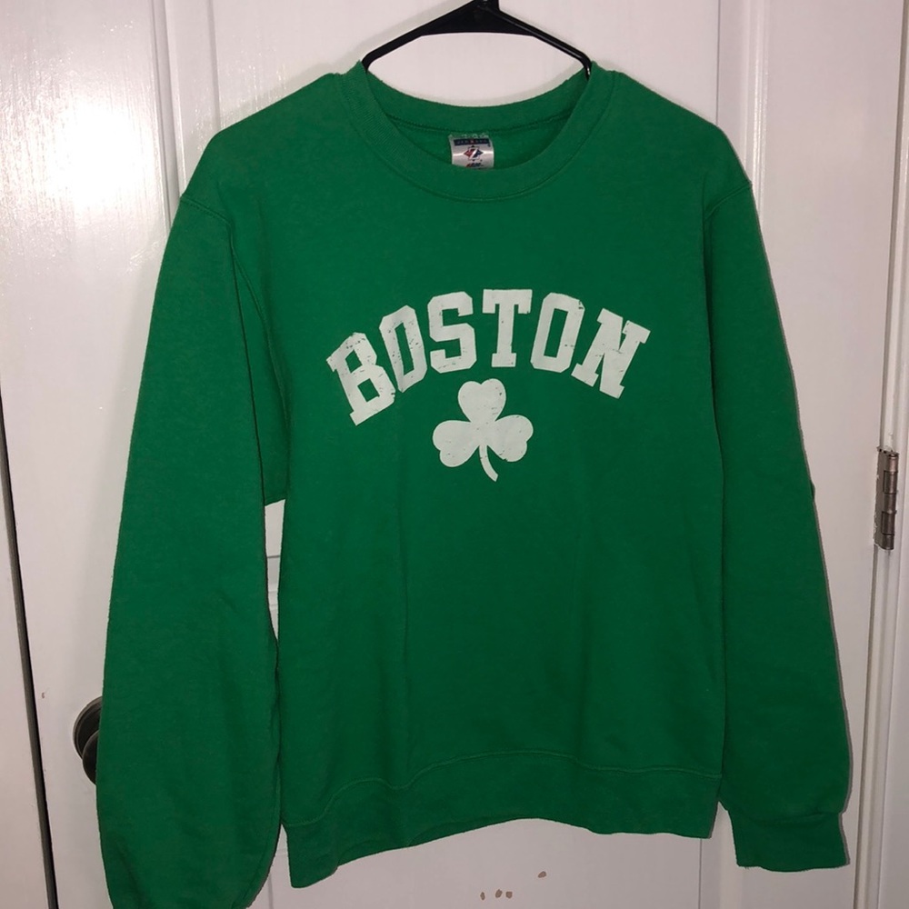 Green Boston Celtics Crewneck